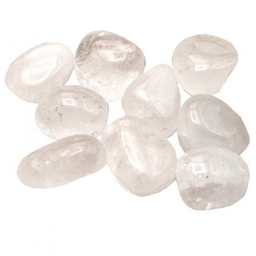 Couleurs en lithothérapie 1 Cristal de roche, pierre naturelle de couleur blanche.