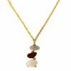 Pendentif Cristal de Roche Rutile