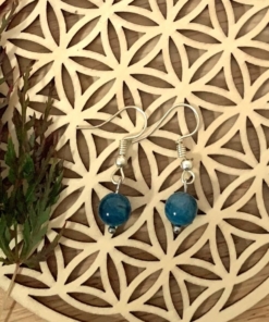 Boucles d'oreilles Apatite