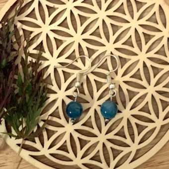 Boucles d'oreilles Apatite