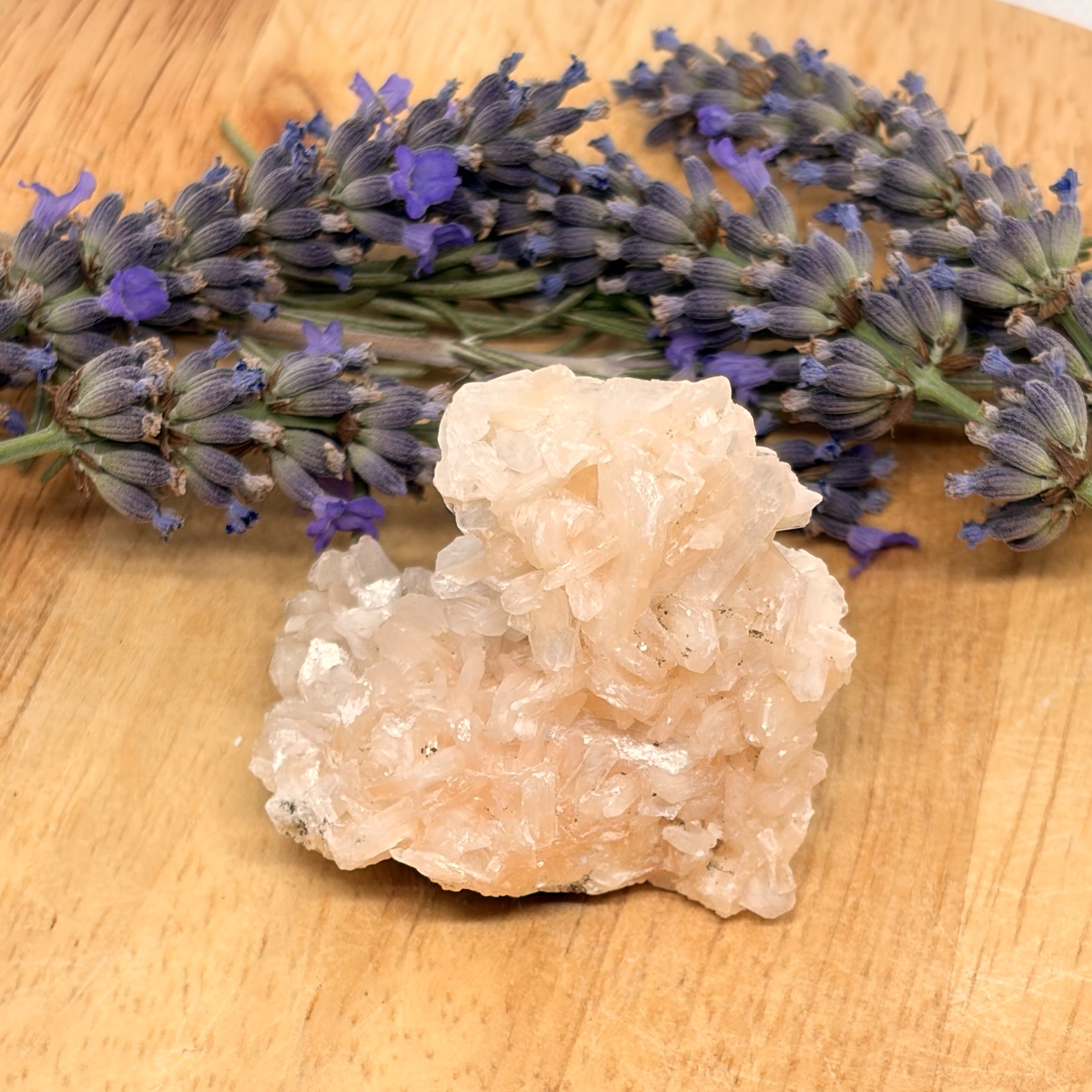 Stilbite, Apophyllite Cristaux 3 Stilbite, Apophyllite Cristaux