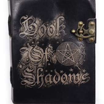 Livre des Ombres en cuir – 200 pages – 15 × 21 cm