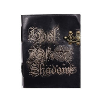 Livre des Ombres en cuir – 200 pages – 15 × 21 cm